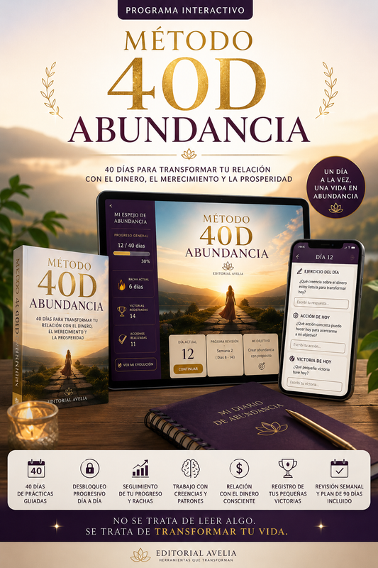 💰Método 40D Abundancia 💰TRANSFORMA VIDA Y TU RELACIÓN CON EL DINERO